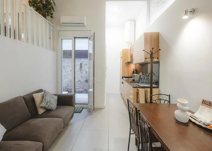 Chic Poble Nou Loft Terrace & Close To The شقة *