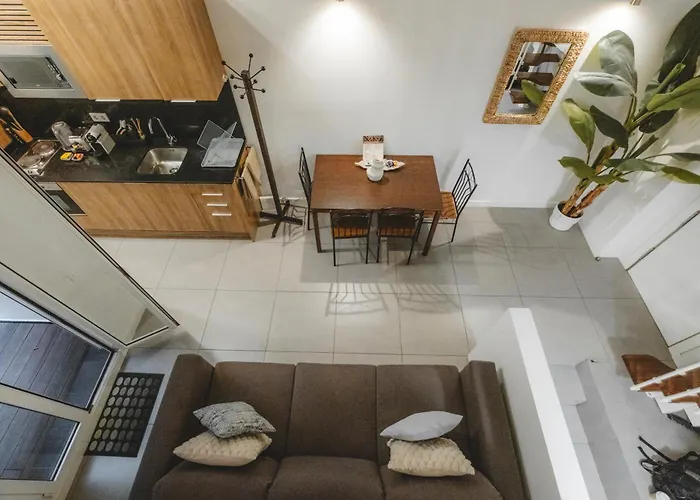 Chic Poble Nou Loft Terrace & Close To The شقة